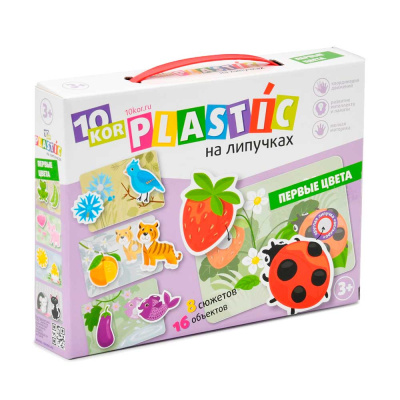 Игра Пластик на липучках: Цвета Десятое королевство 02836 1